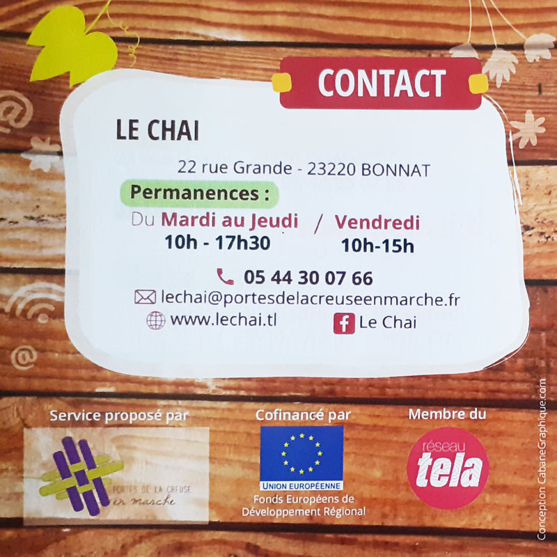 Exposition du Chai à Bonnat coordonnées