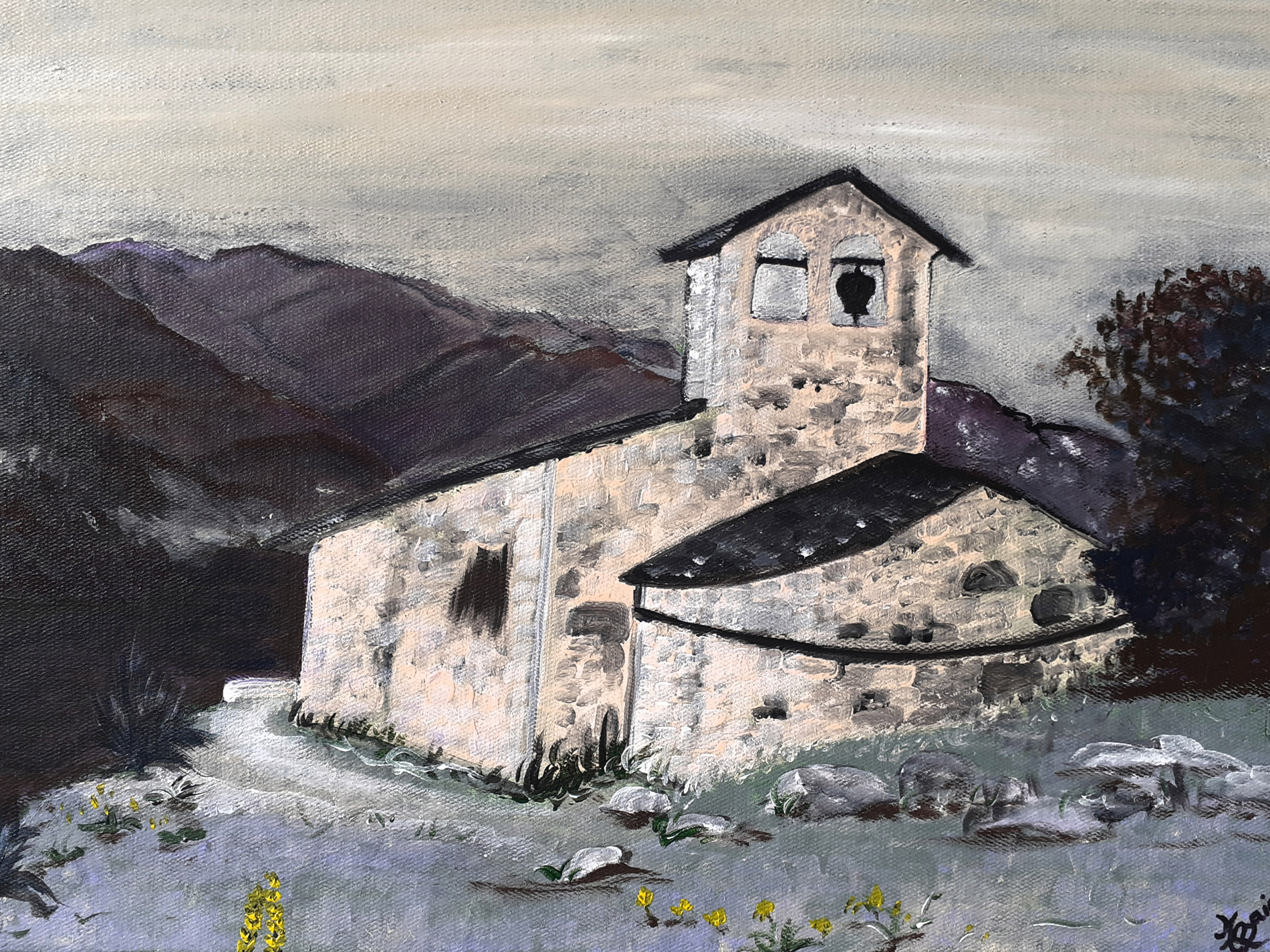 La chapelle de Roselend - Auvergne