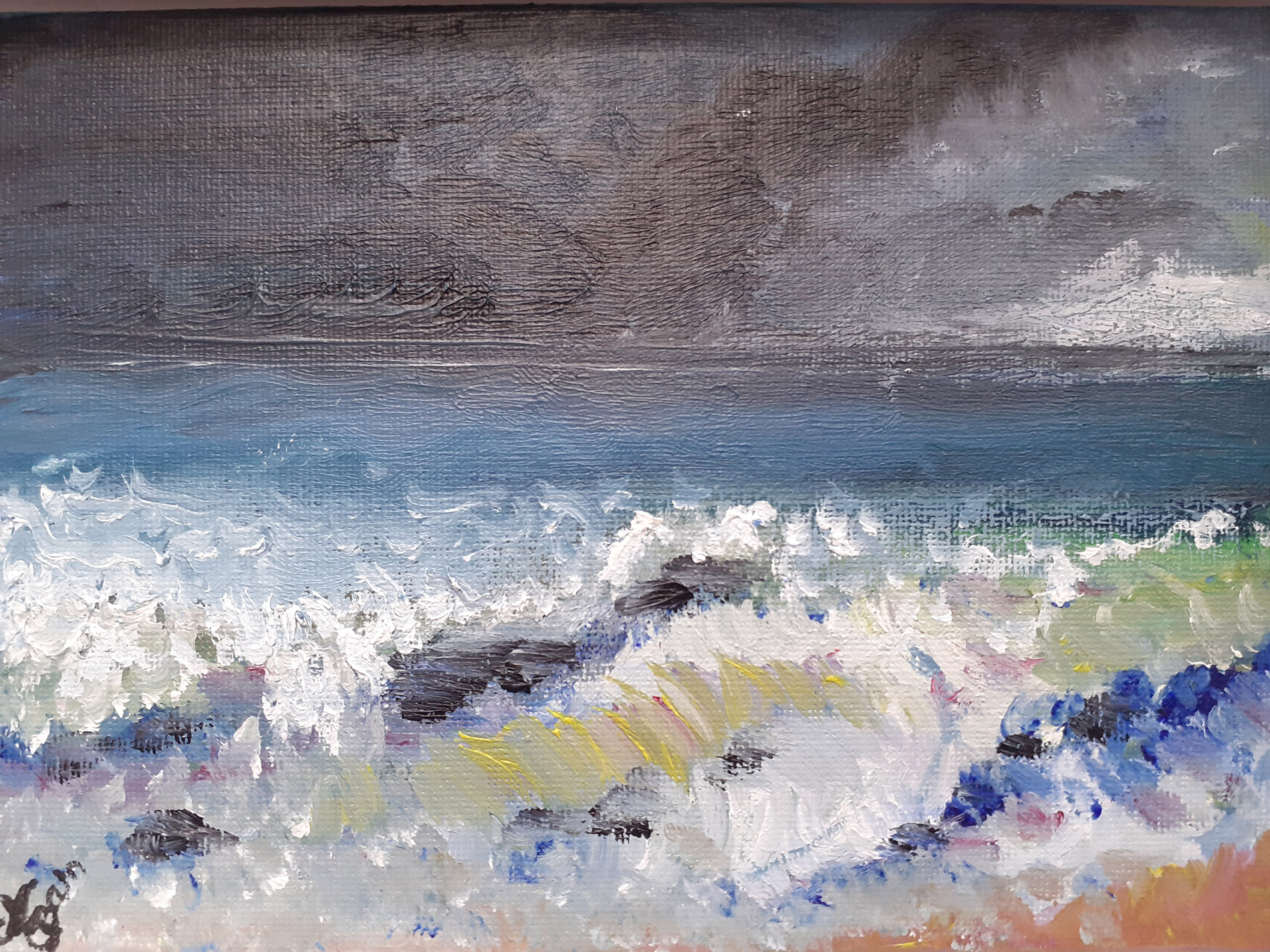 Marine tempête