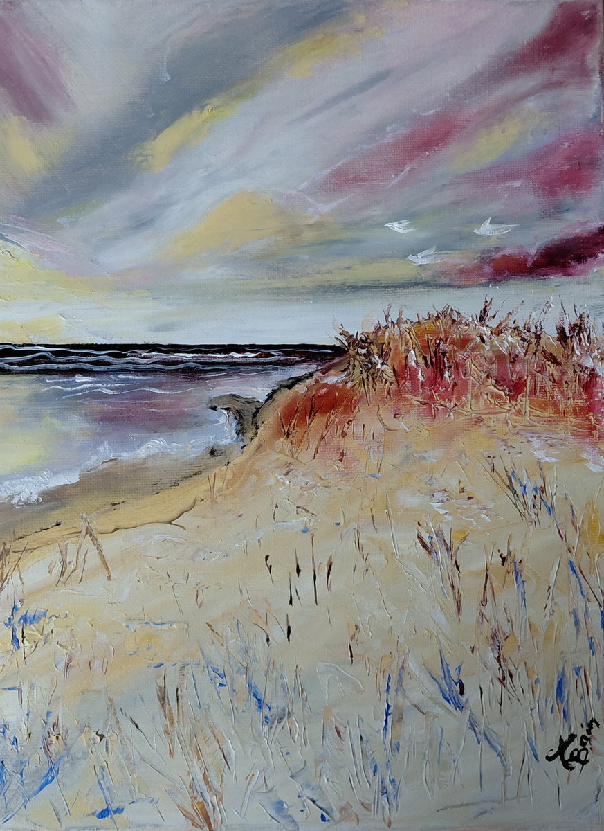 Grand vent dans la dune